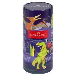 Rotulador Connector 20 unidades bote metal dinosaurios