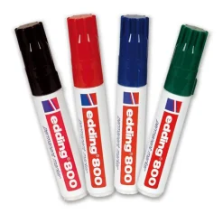 Rotulador Edding 800, permanente. Grosor de trazo 4 -12mm. Blíster