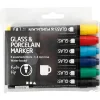 Rotulador para porcelana y vidrio 6 colores Creativ Company