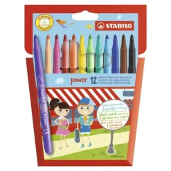 Rotulador Power 12 unidades Stabilo