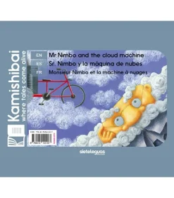 Señor Nimbo y la máquina de nubes. Cuento Kamishibai A4. Esp/En/Alemán