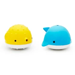 Set 2 animales dispensadores Color Buddies con 20 bombas de baño