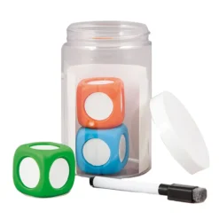 Set 3 dados reescribibles