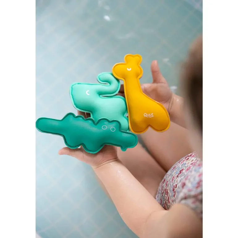 Set 3 figuras de buceo animales safari.