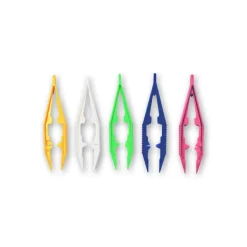 Set 10 pinzas motricidad color surtido para perlas de agua