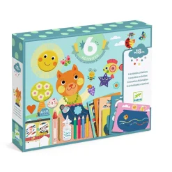 Set actividades creativas El gato y sus amigos