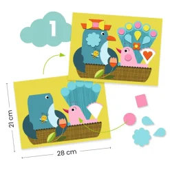 Set actividades creativas El gato y sus amigos