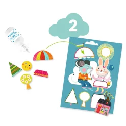 Set actividades creativas El gato y sus amigos