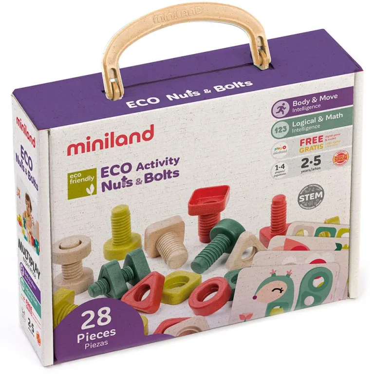 Set actividades tornillos y tuercas eco
