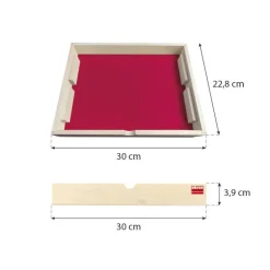 Set bandeja y pizarra multisensorial