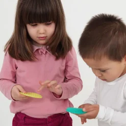 Set círculos silicona sensoriales texturas y colores