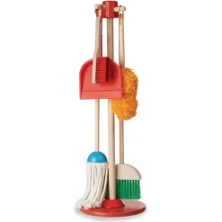 Set de accesorios de limpieza de madera