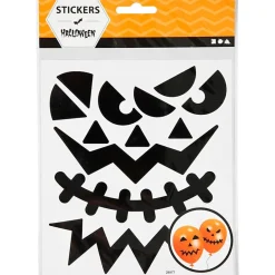 Set de pegatinas calabaza Halloween.