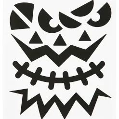 Set de pegatinas calabaza Halloween.