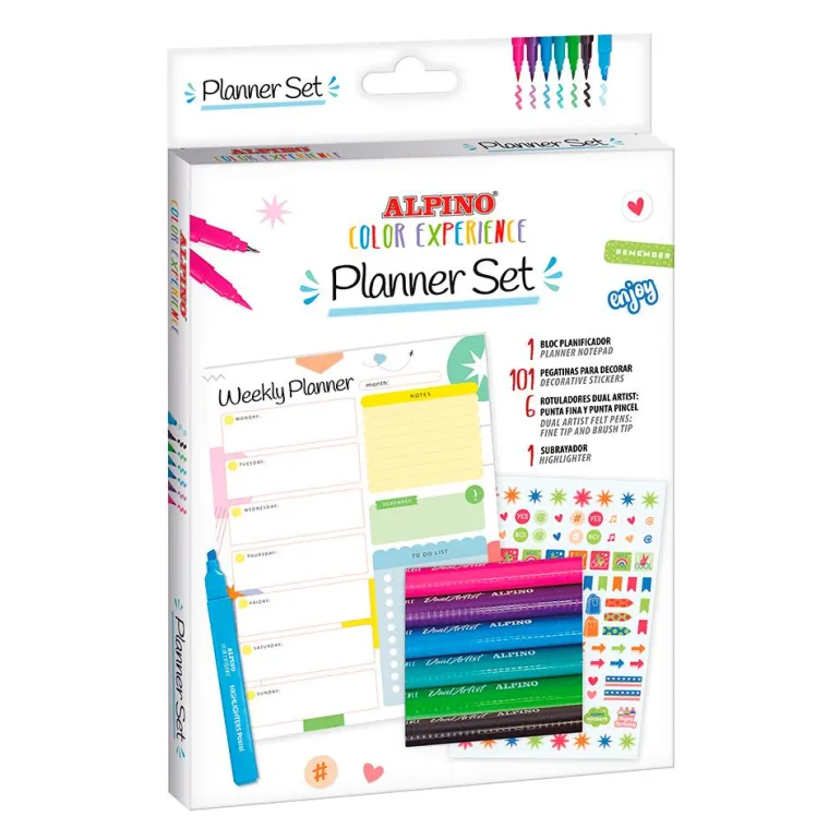 Set de planificación Color Experience