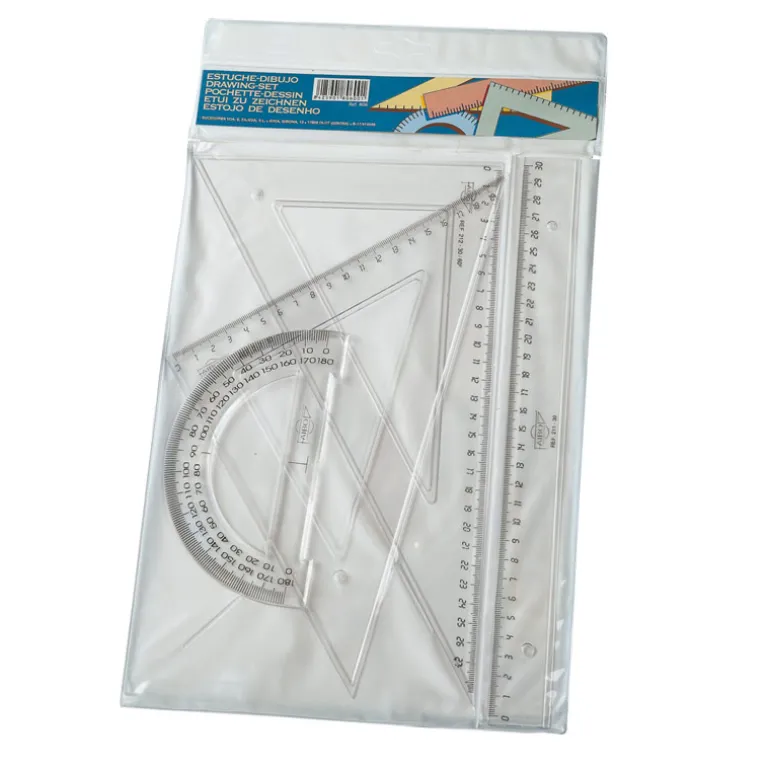 Set de reglas 30cm. Faibo
