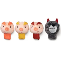 Set marionetas dedo Los Tres Cerditos