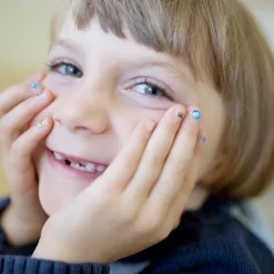 Set nail stickers superhéroes