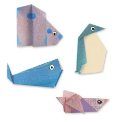 Set origami animales polares