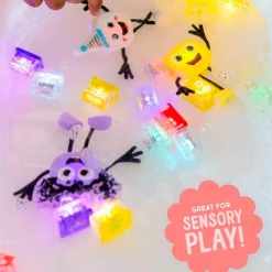 Set personaje Party Pal y 2 cubos multicolor con luz Glo Pals