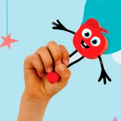 Set personaje Sammy y 2 cubos rojos con luz Glo Pals