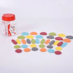 Set piedras junior colores tierra