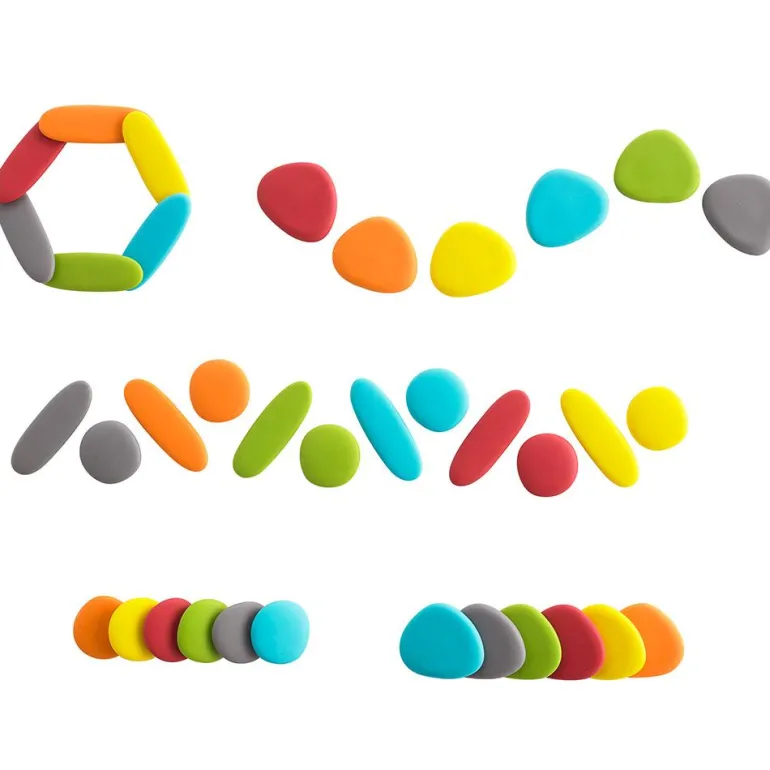 Set piedras junior colores tierra