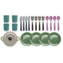 Set vajilla Eco Green Bean (Colores surtidos)