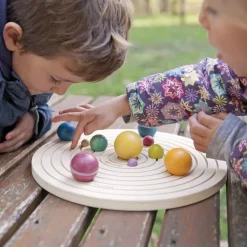 Sistema Solar 3D madera