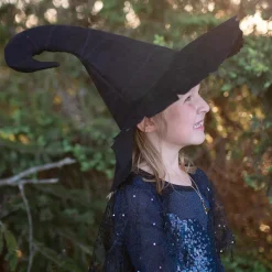 Sombrero de bruja negro