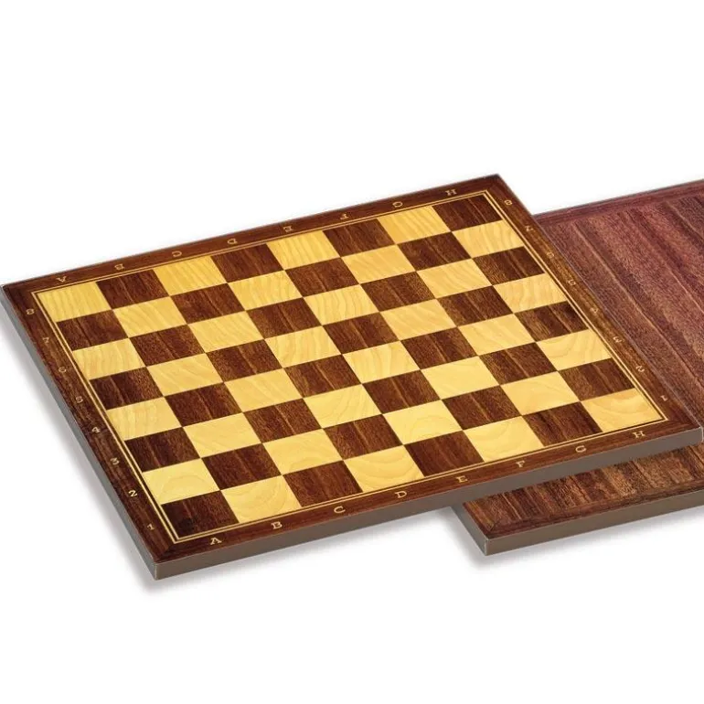 Tablero de ajedrez de madera