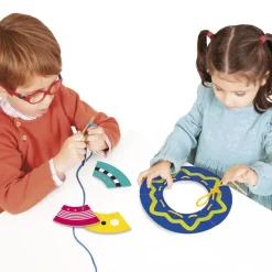 Tacto fichas para enlazar recorridos