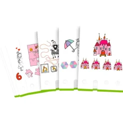Tarjetas ampliación princesas Logic Case 5 años