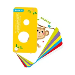 Tarjetas en inglés Peek a Boo Riddles advanced