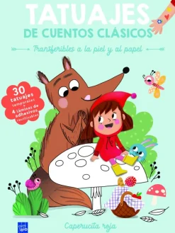 Tatuajes de cuentos clásicos. Caperucita roja