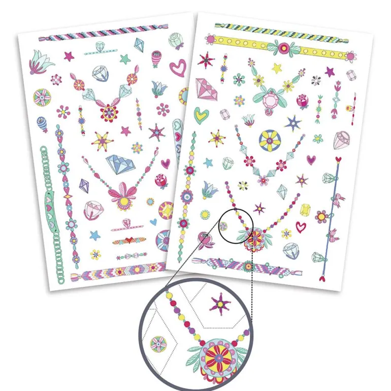 Tatuajes joyas neón