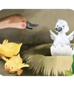 Teatro Kamishibai Mini con cuento El patito feo (Serie A4 Family)