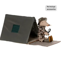 Tienda de campaña lino 12cm. ratoncitos Maileg