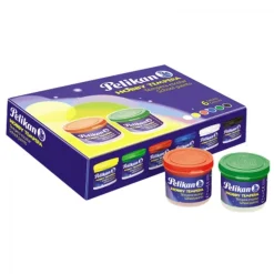 Témpera 6 colores Pelikan