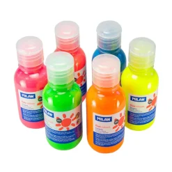 Témpera líquida flúor 125ml. Milan