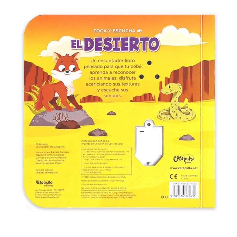 Toca y escucha: El desierto