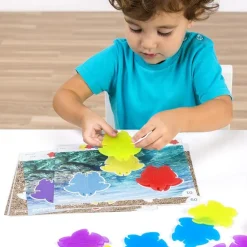 Tortugas translúcidas colores 20pzas para mesa de luz