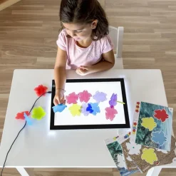 Tortugas translúcidas colores 20pzas para mesa de luz