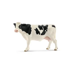 Vaca frisona de manchas negras. Schleich